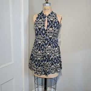 NWOT Free People Swing Dress Button Empire Tunic